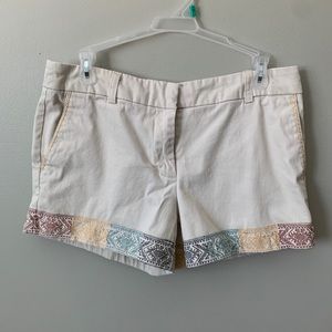 Embroidered Shorts - Sz 4